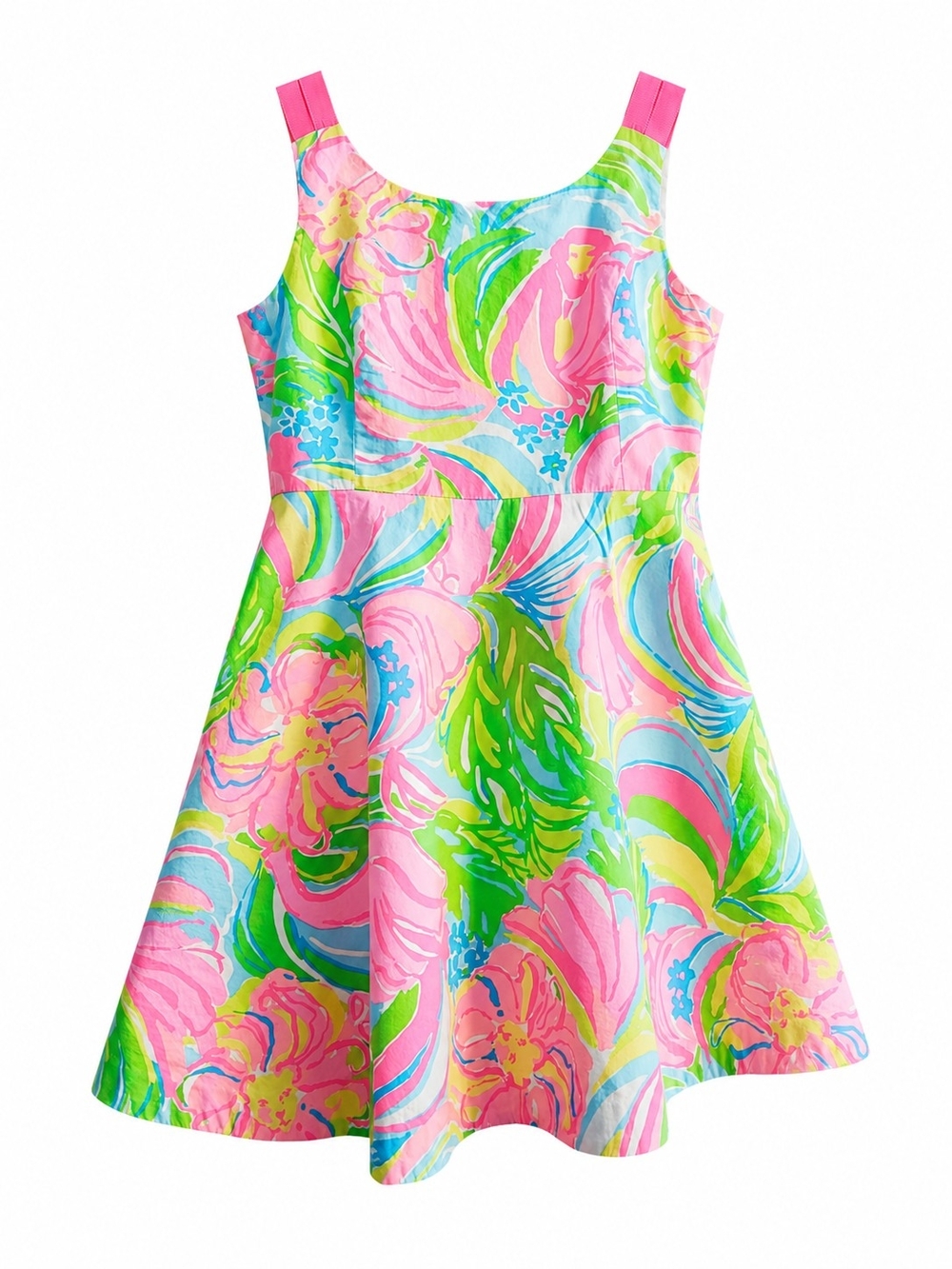 Lilly Pulitzer Girls' Charlie Dress in So A Peeling Print